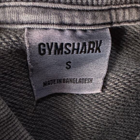 Gymshark Small Premium Legacy Sweatshirt Oversized Heavyweight 1/4 Zip Cropped - Picture 9 of 12